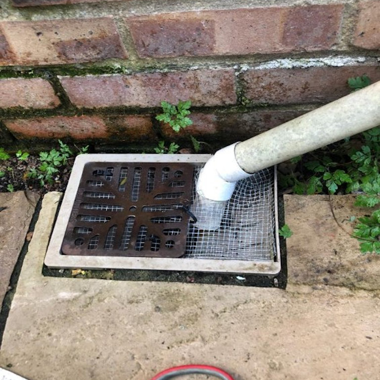 Pest Proofing Drain Mesh Cover After